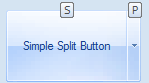 KeyTips for the split button