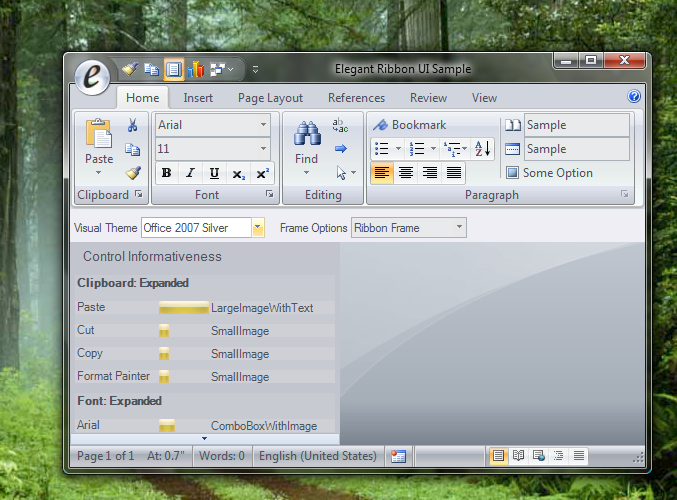 Windows Vista Arial Font